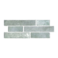 Menta Brick Interlocking Porcelain Tile 6.5x15.25 - Glossy Finish