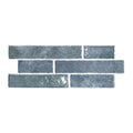 Mirtillo Interlocking Brick Porcelain Tile - 6.5x15.25 Hybrid Glossy Smooth Finish