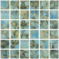 Glass Mosaic Tile Aquatica Rodas 2x2 Pre Mounted 12.25x12.25
