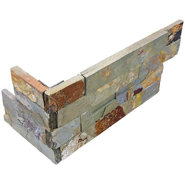 Sierra Natural Stone Corner Ledger Panel 12.75 x 3 x 5.75 - Textured Grade 1 Finish