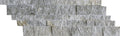 Silver Natural Stone Ledger Panel Corner 9.75x3x7 - Textured