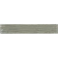Smoke Grey Bamboo Glass Tile 2x12 - Polished Finish Backsplash