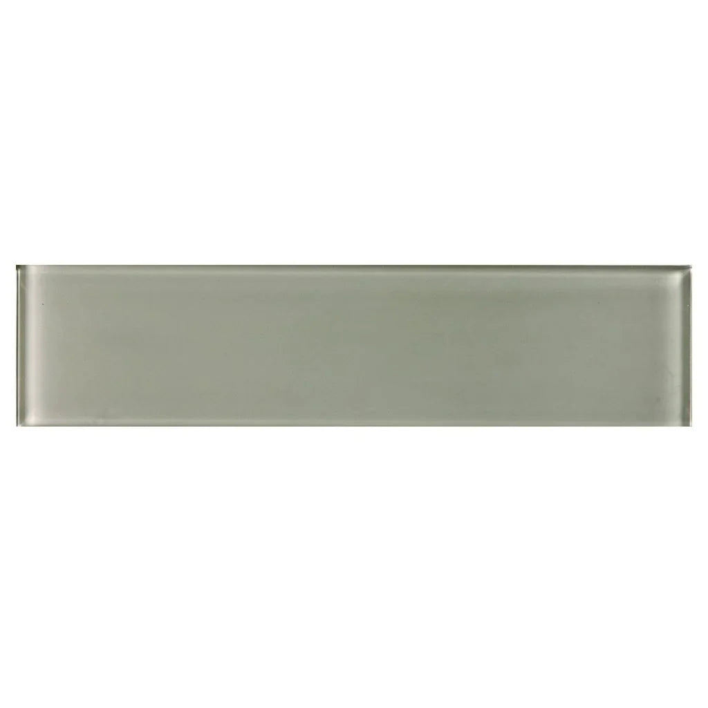 Aquatica Smoke Glass Tile 3x12 - Glossy Finish Element Collection