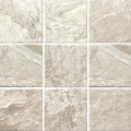 Aquatica Snow White Porcelain Pool Tile 6x6 Inch - Contemporary Aesthetic Finish
