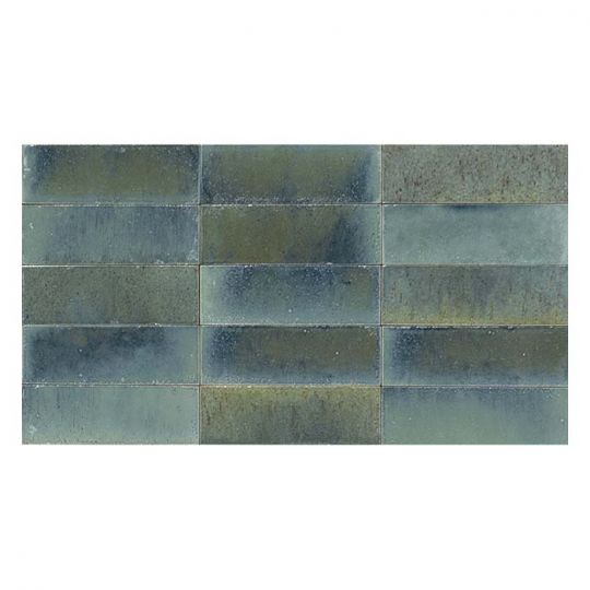 Turquoise Glossy Porcelain Pool Tile 3x8 - Gleeze Collection