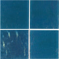 Aquatica Turquoise Glass Tile 6x6 - Elegant Luminous Jewel Tone