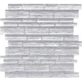 Aquatica Coral Cay Multi Linear Glass Mosaic Tile 12x12 - Altona Collection Backsplash