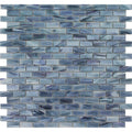 Aquatica Azurite Glass Mosaic Tile 12.25x12.75 - Aurora Collection