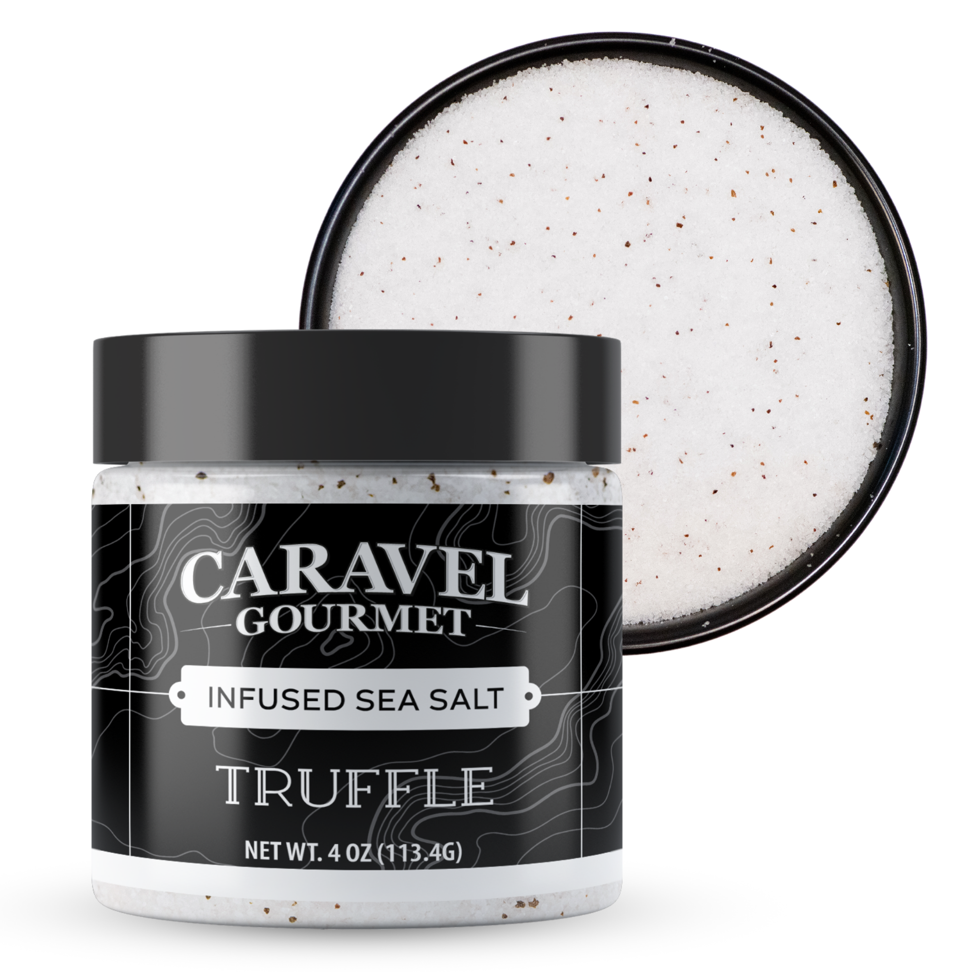 Black Truffle Sea Salt