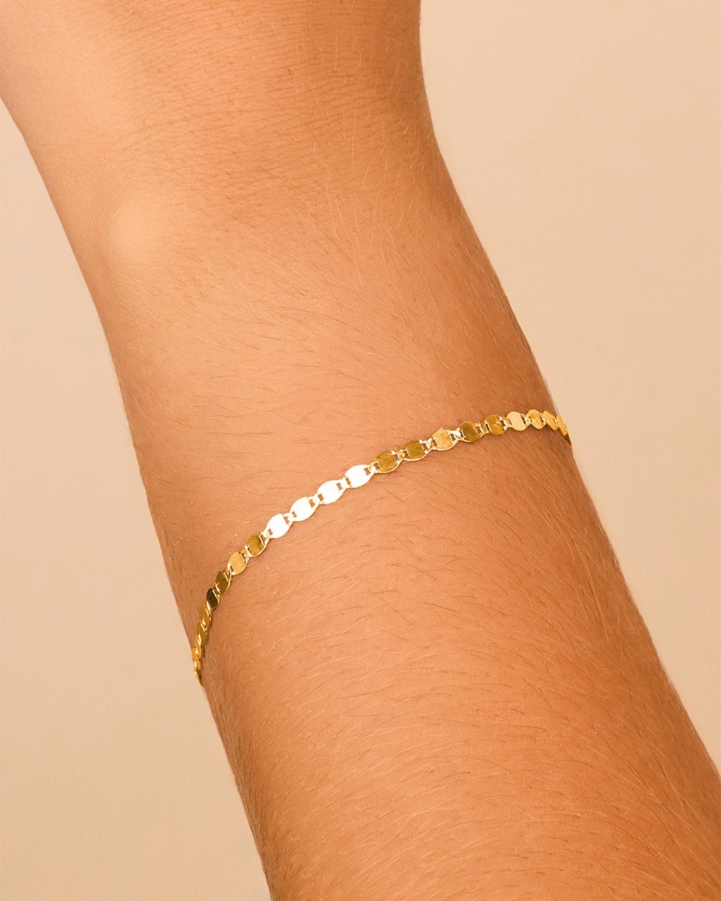 Sterling Silver Estela Confetti Chain Bracelet