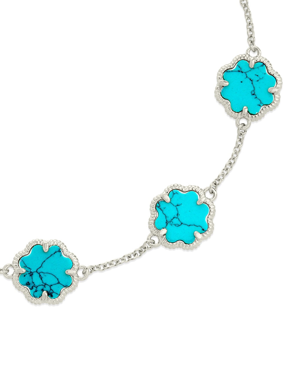 Rose Petal Station Bracelet