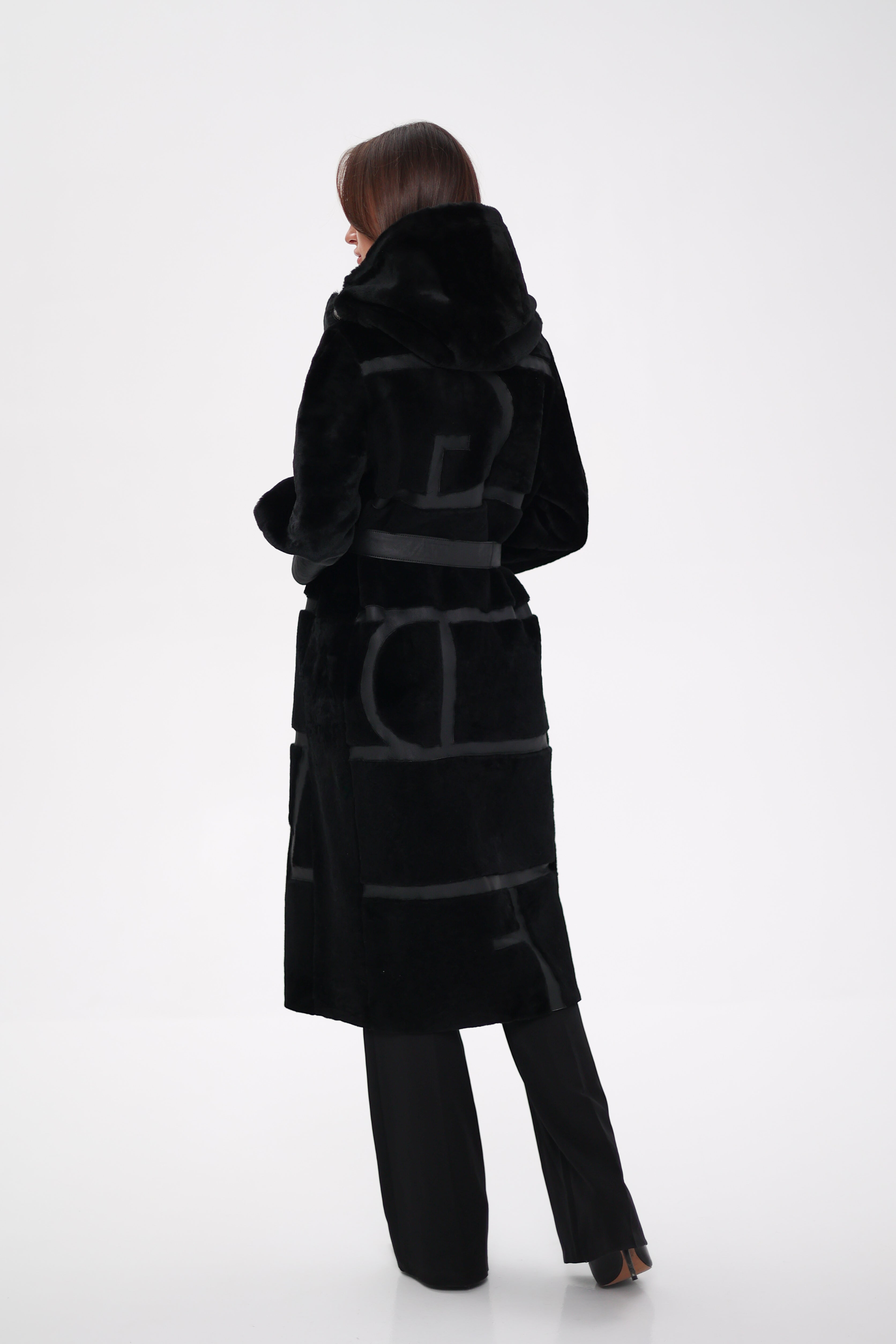 Genuine Shearling Lamb Leather ⇆ Reversible Coat