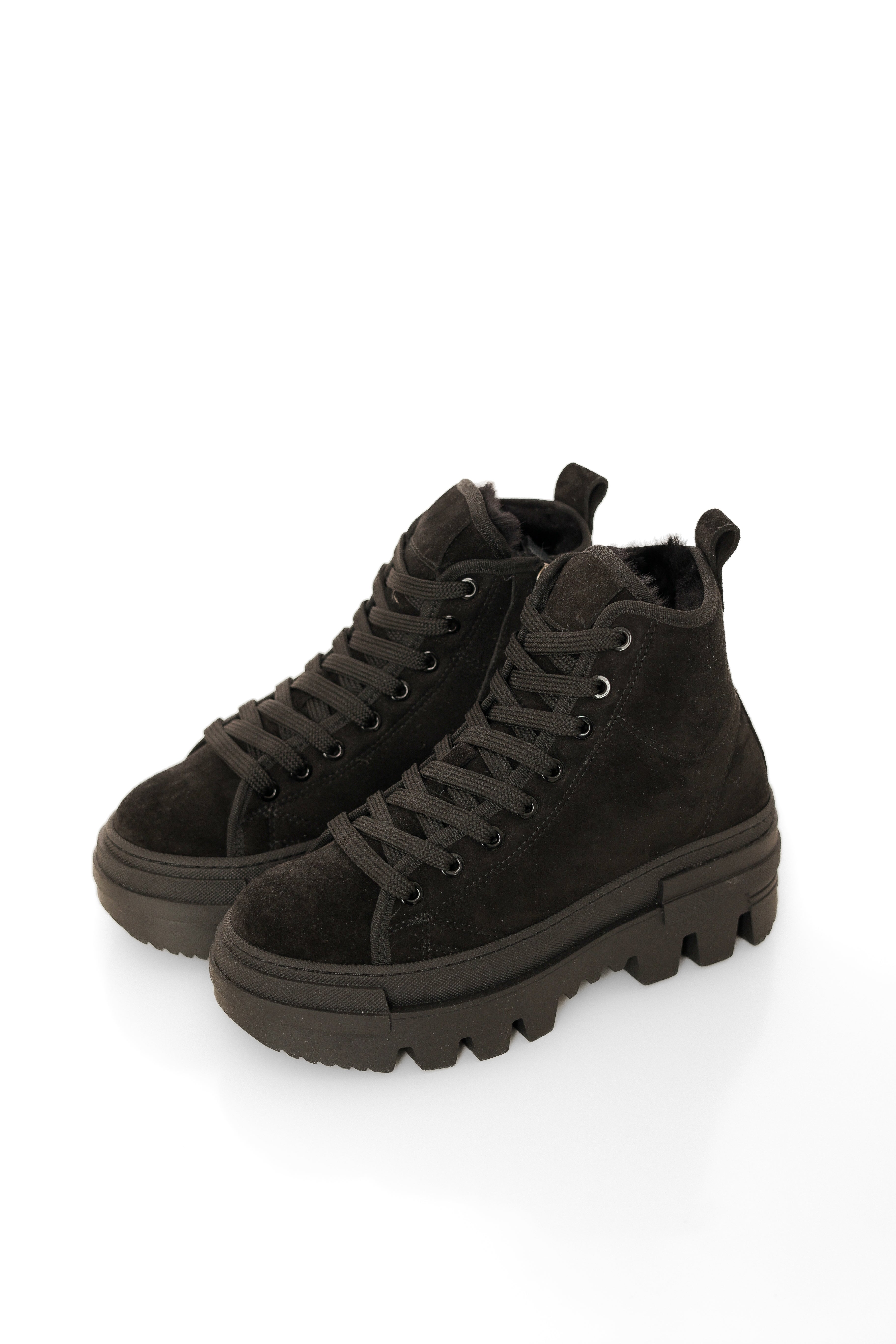 Aspen Shearling-Lined Suede Winter Boots
