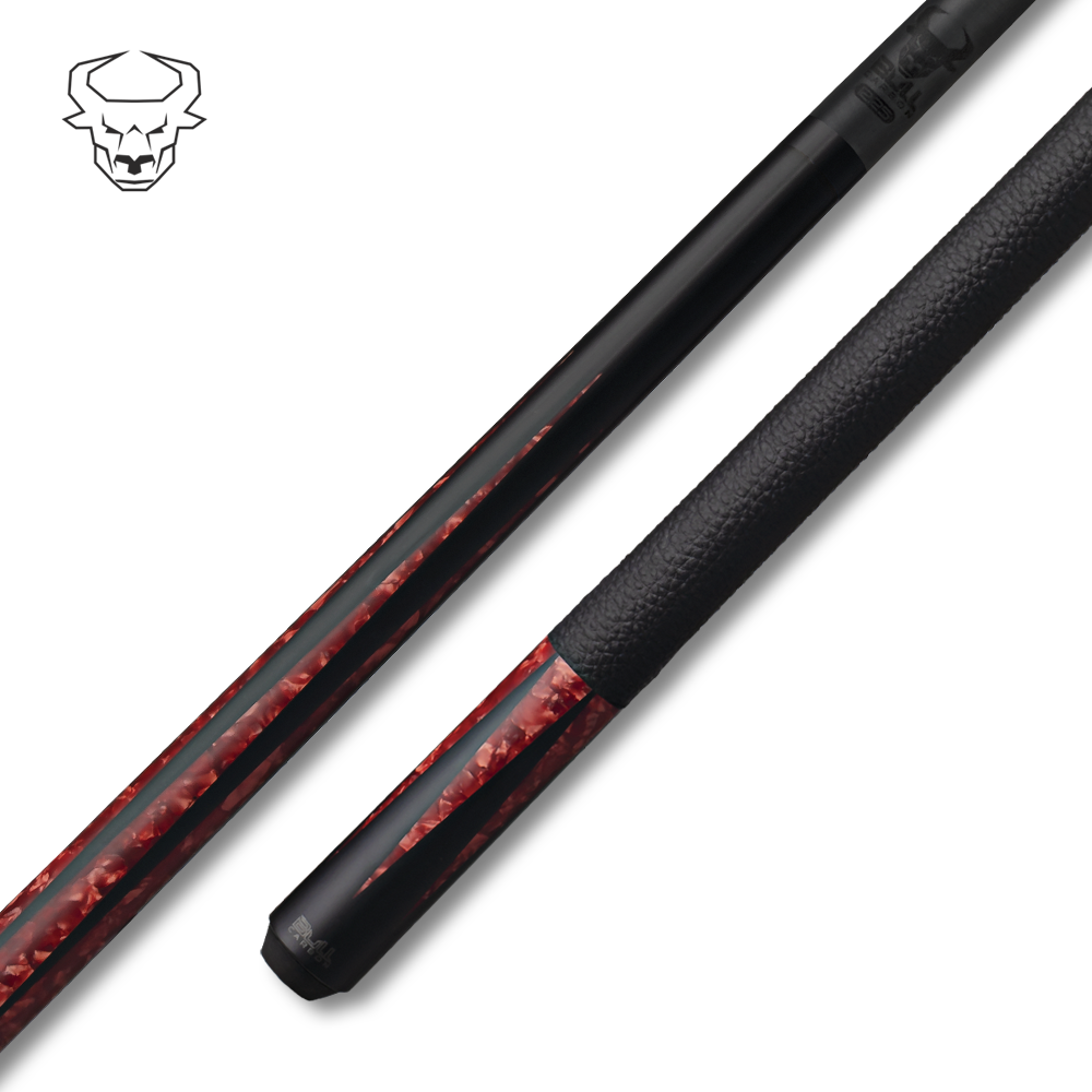6pt Leather Lore Wrap Bull Carbon Butt
