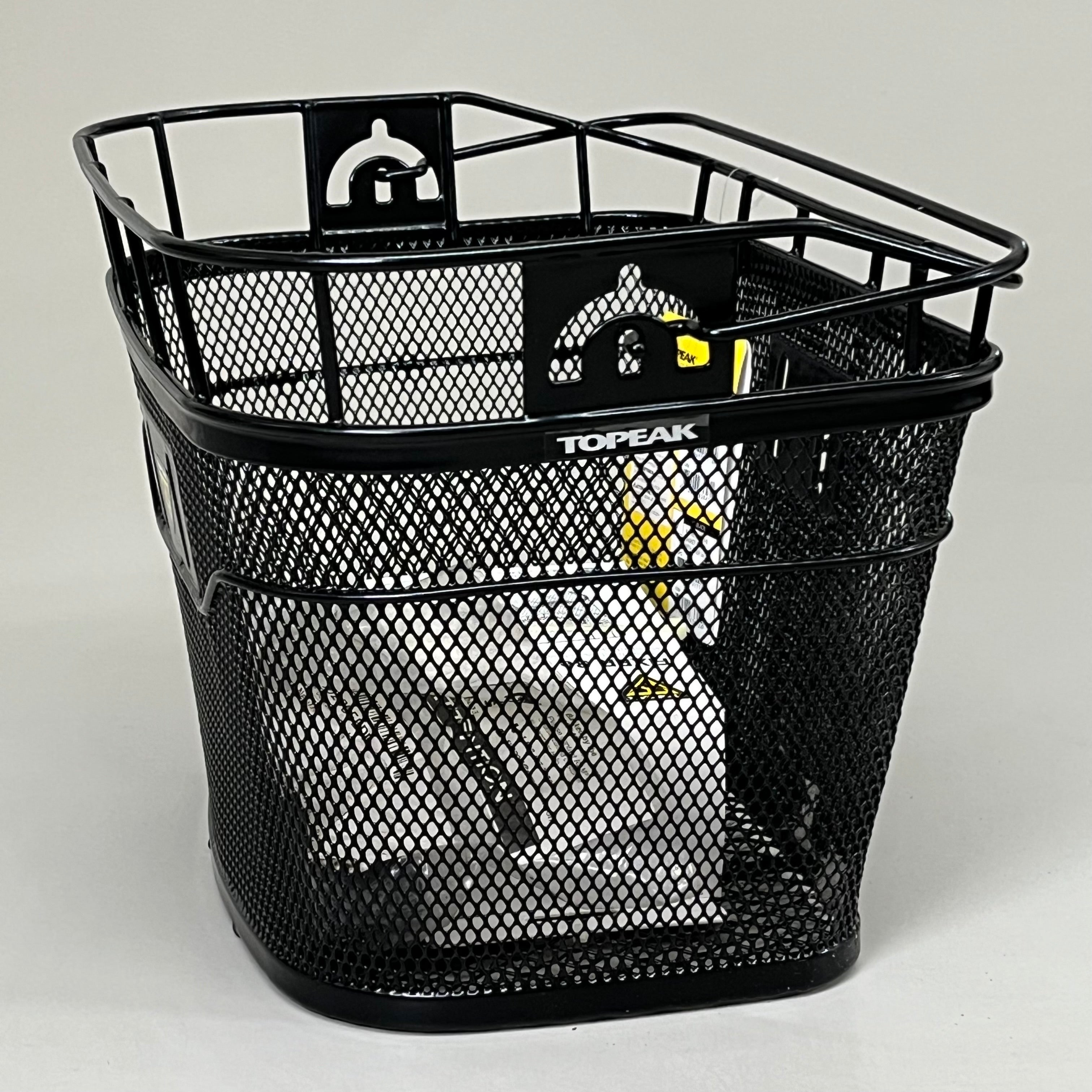 TOP PEAK (New) Front Bike Basket with Fixer