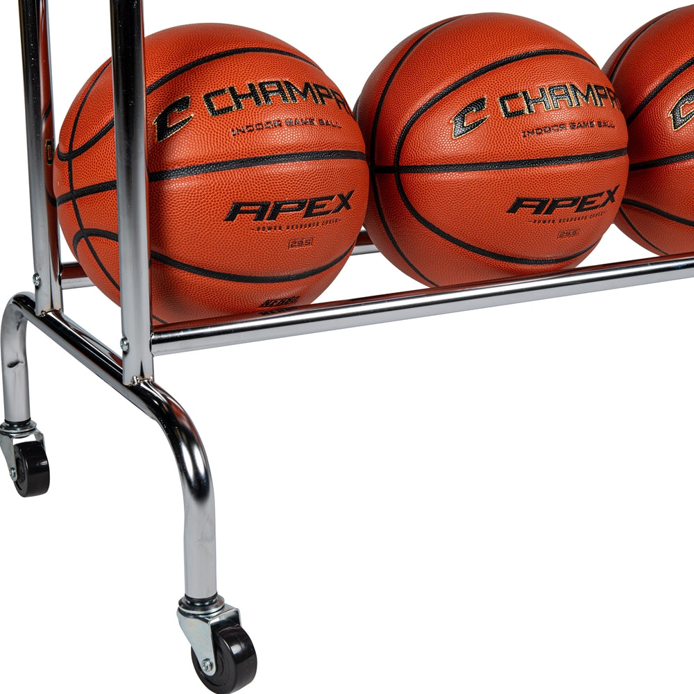 12 BALL RACK W/CASTERS