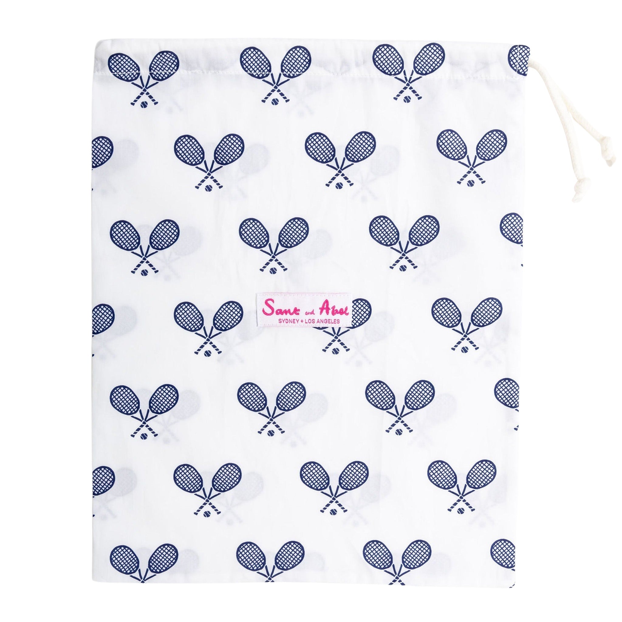 Women's Tennis Navy Short PJ Set