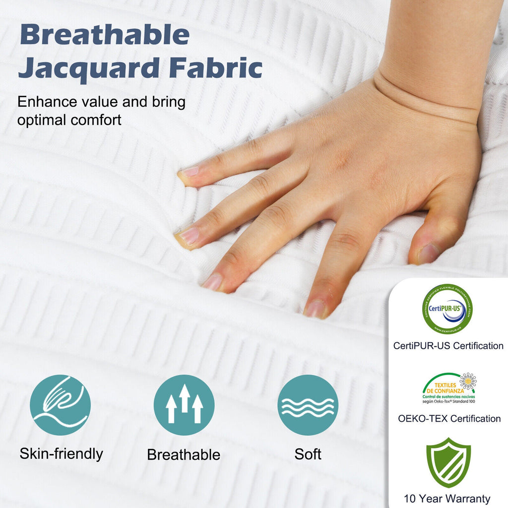 3D Bed Mattress Gel Memory Foam Convoluted Foam for Adjustable Bed