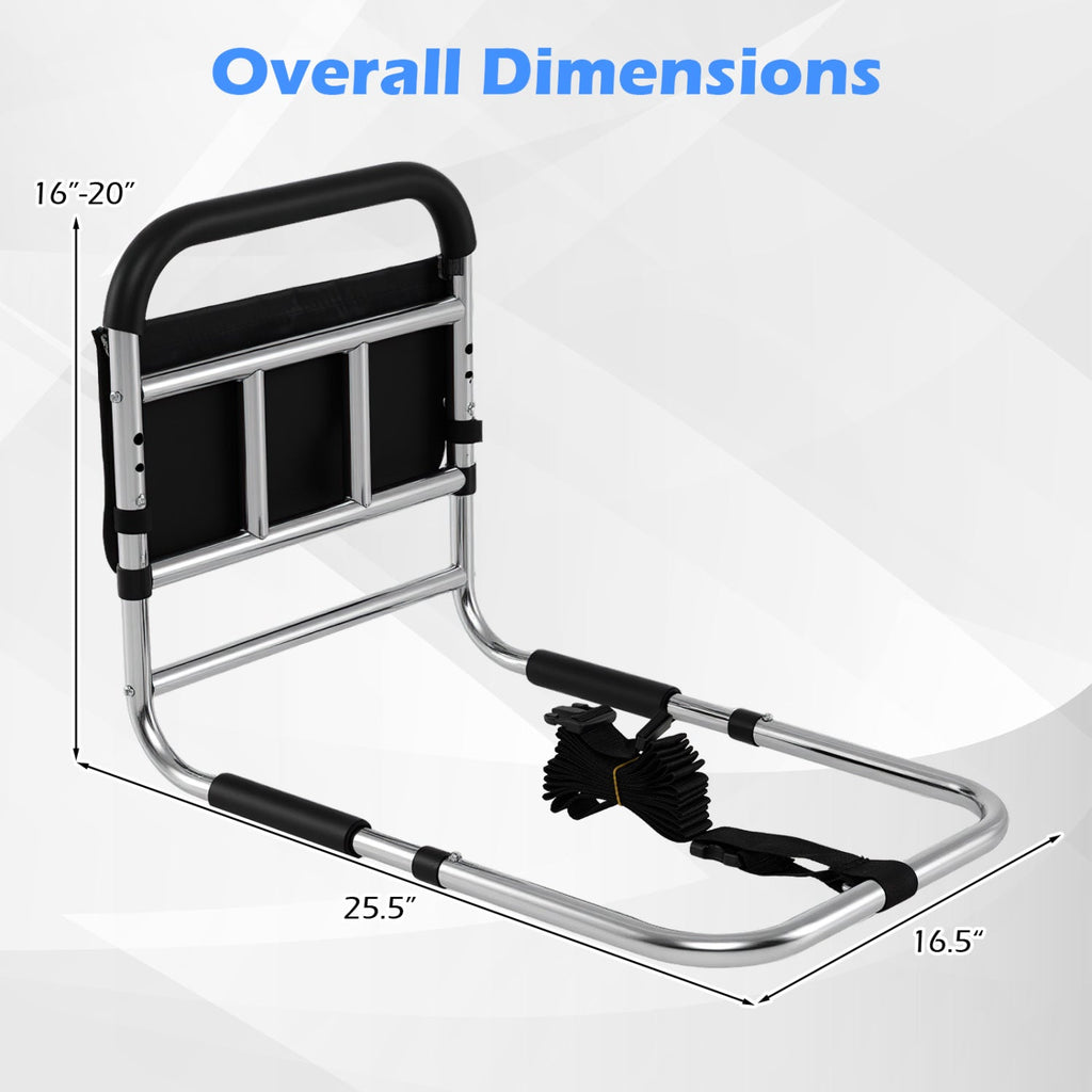 Bed Rails for Elderly Adults and Height Adjustable Bed Assist Safety Railings