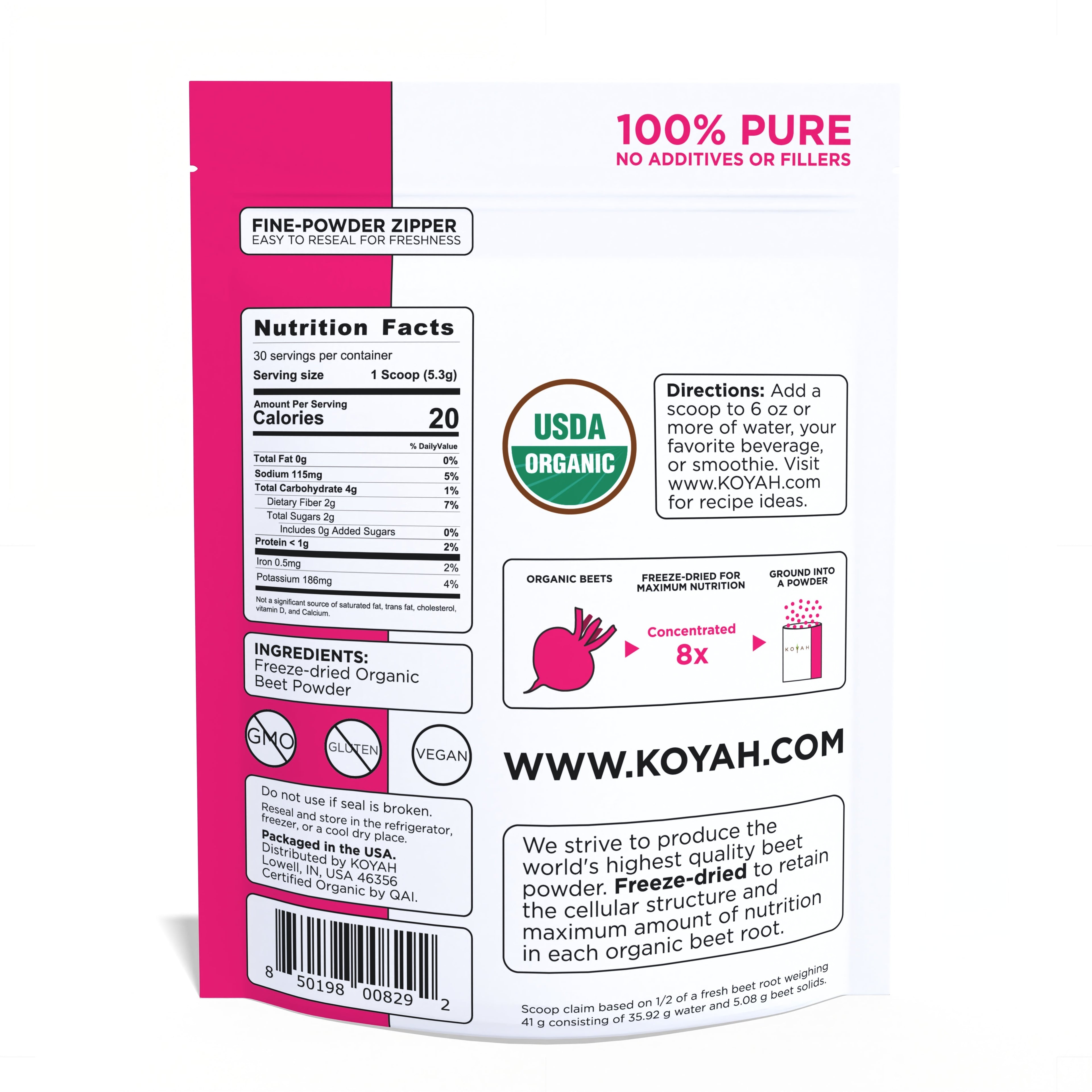 Organic Beet Powder