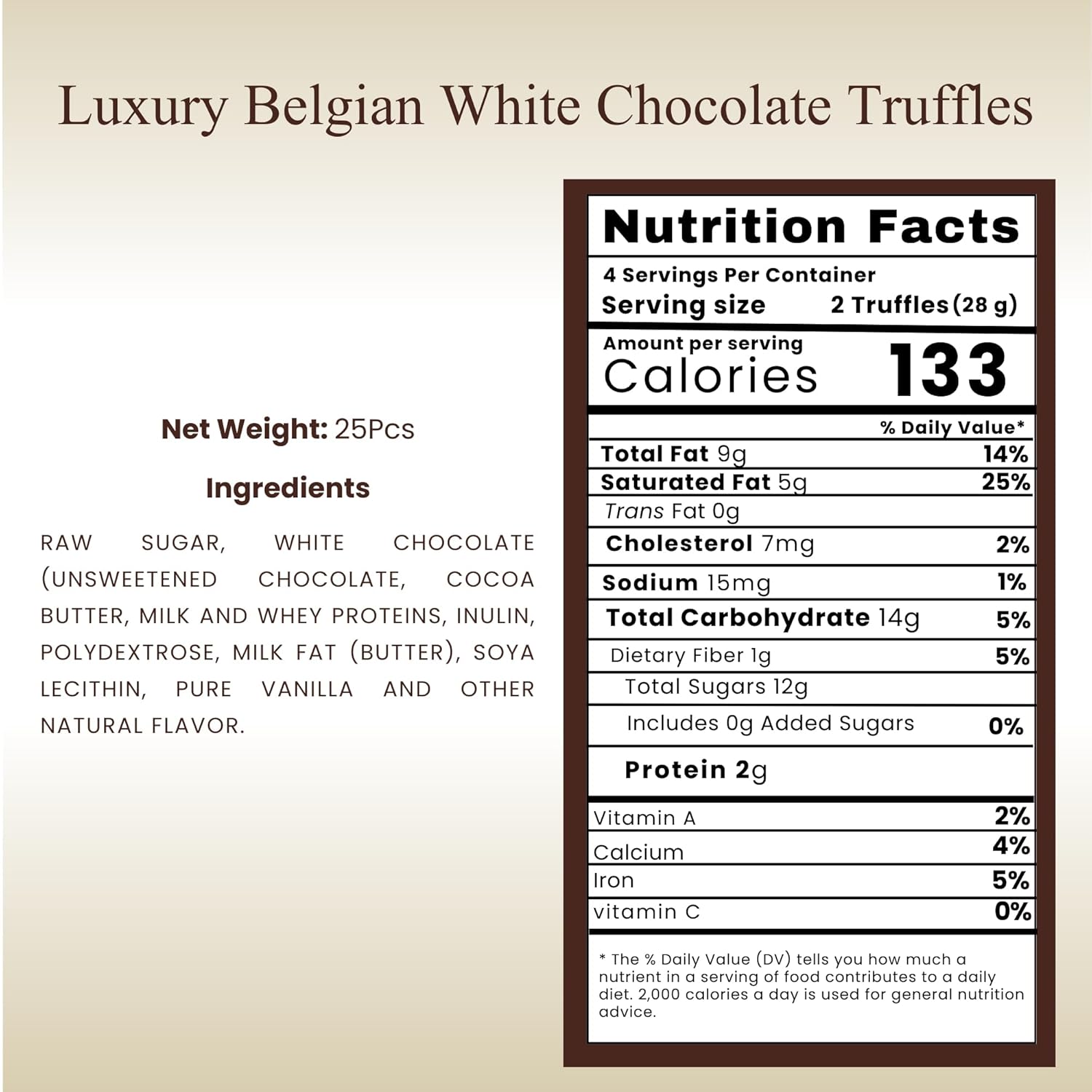 Andy Anand Sugar-Free Luxury Belgian Chocolate Truffles, 25 pc – Espresso, Hazelnut, Strawberry, Coconut, Cherry, Diabetic-Friendly Gift
