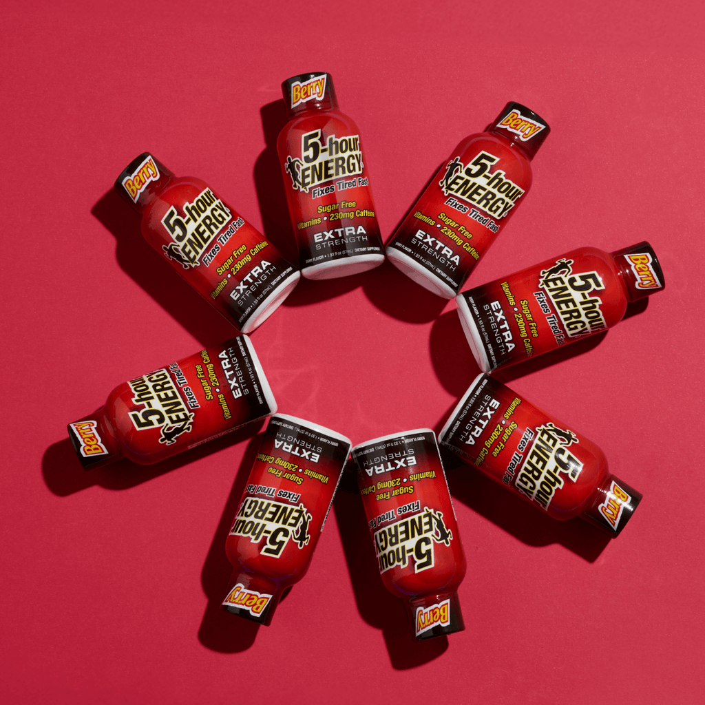 24 Pack 5-hour ENERGY Extra Strength Shots, Berry Flavor Flavor, 1.93 Fl Oz