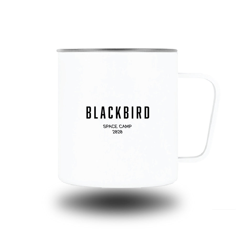 Space Camp x BLACKBIRD x MIIR -  2020 Mug - White with Scribble Alien Friend