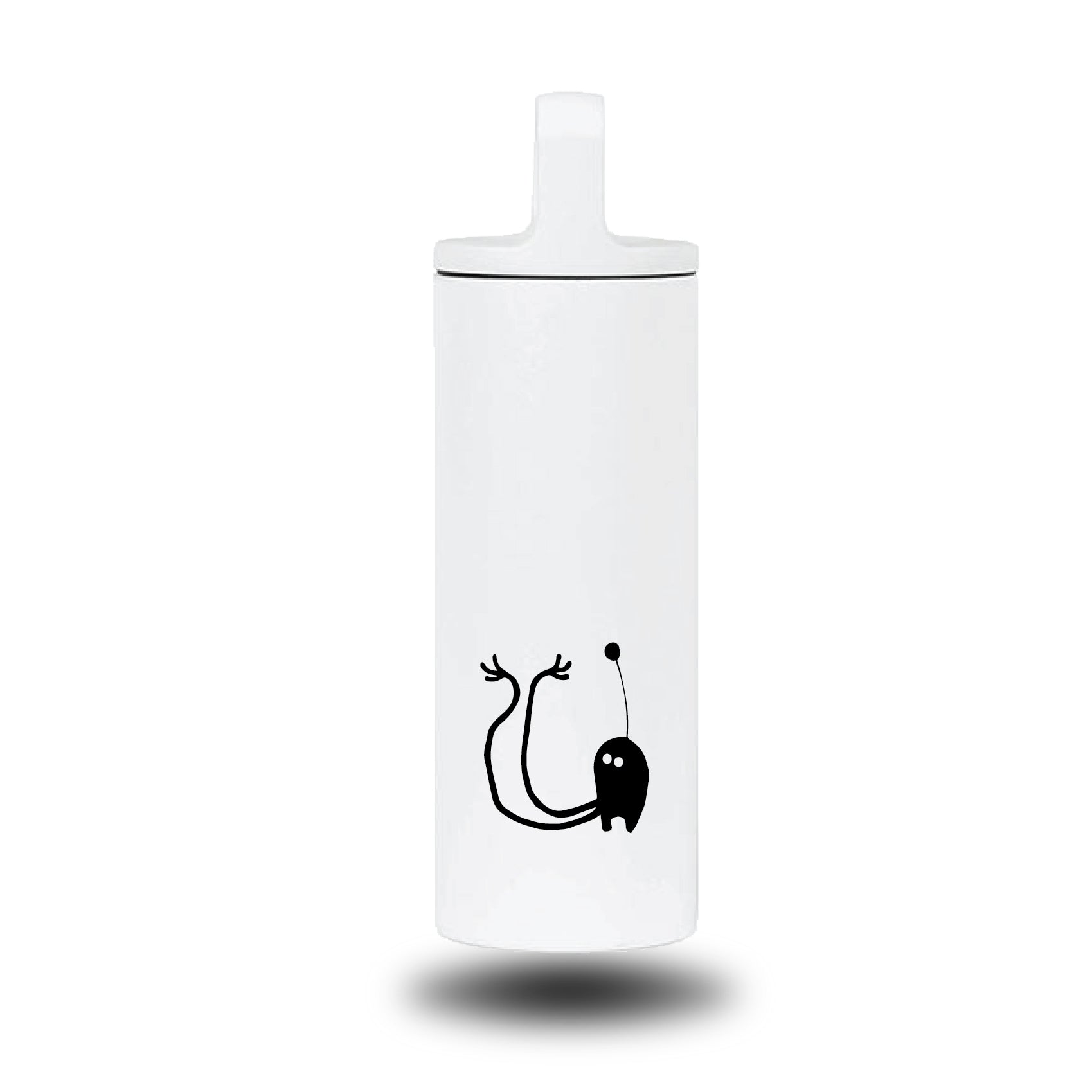 Space Camp x BLACKBIRD x MIIR - 2020 Big Mouth Bottle - White with Mr. Hands Alien Friend