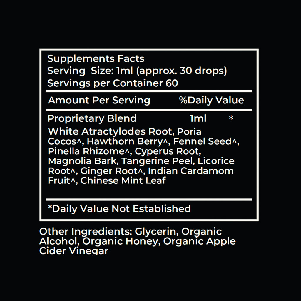 Bloat + Digestion Tincture