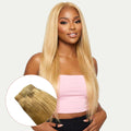 Blonde Seamless Clip-In 100% Human Hair Extensions