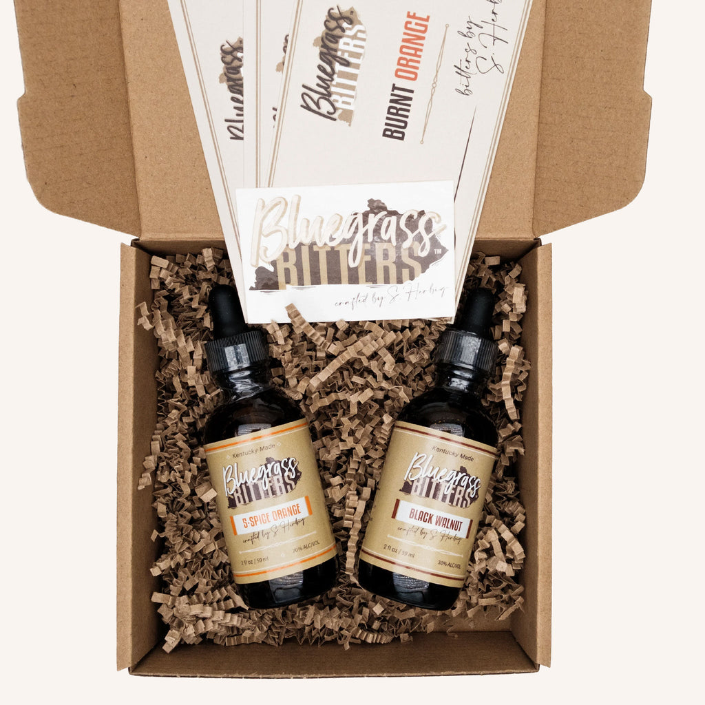 Black Walnut and 5-Spice Orange Bitters Gift Box