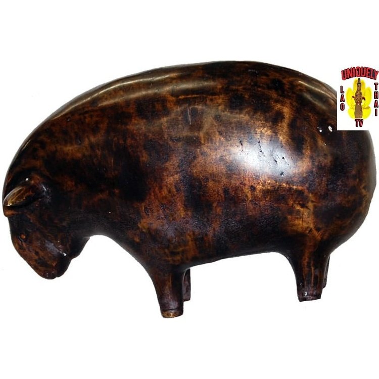 Cast Bronze  Sheep 6" Tall