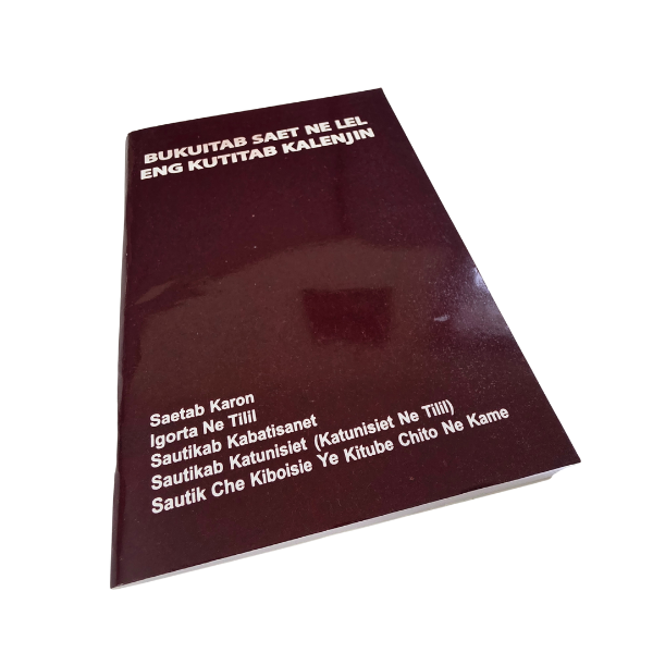 Bukuitab Saet Ne Lel Eng Kutitab Kalenjin - Kalenjin Prayer Book