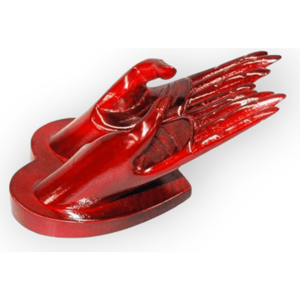 Business Card Holder Hands 4" Long