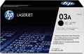 New, Pre-Owned - HP 03A Standard Yield Black Laser Toner Cartridge, C3903A
