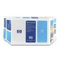 New, Pre-Owned - HP 90 400ml Value Pack Cyan Ink Cartridge, Printhead and Cleaner C5079A