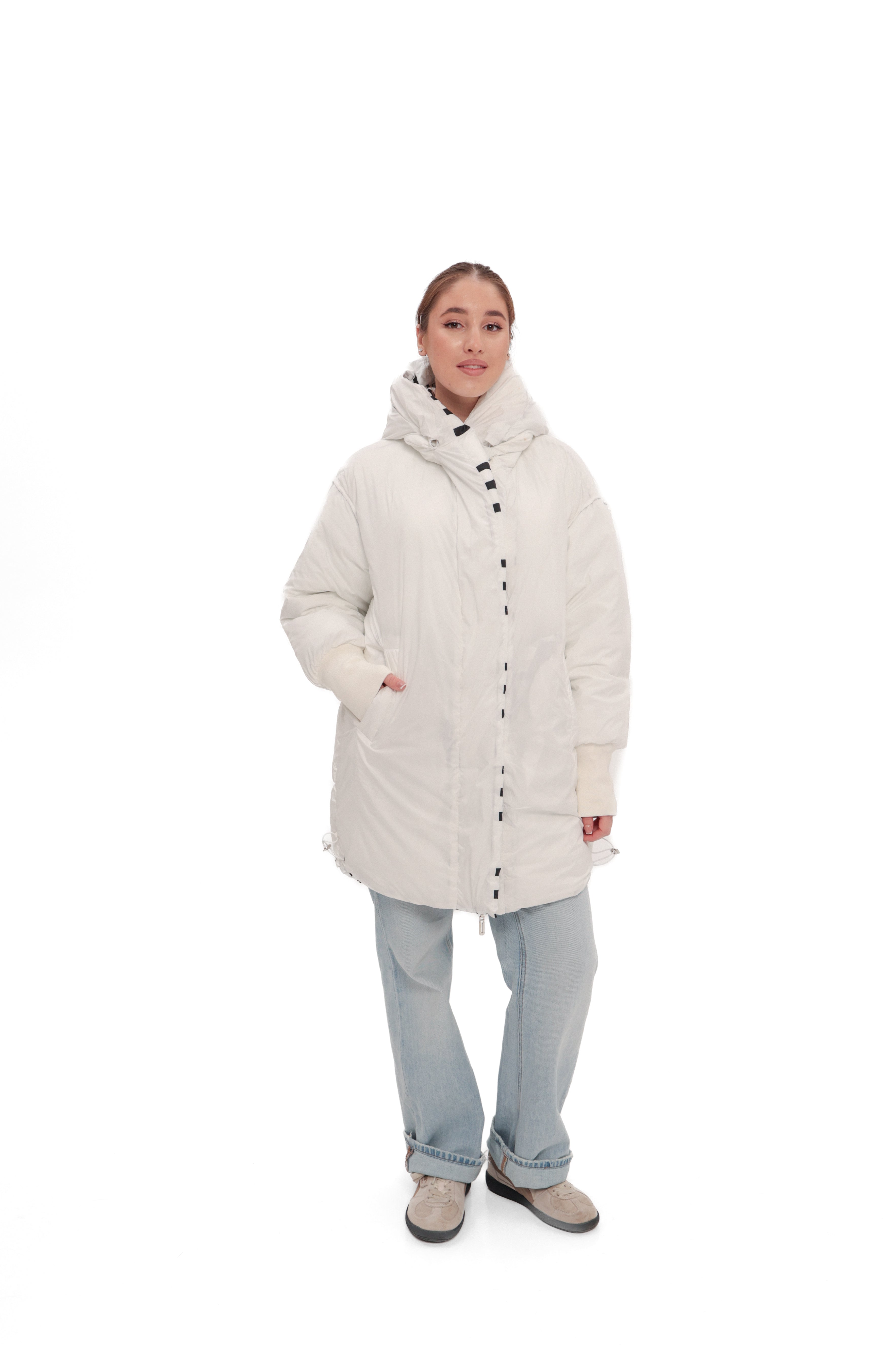 ⇆ Reversible 2 in 1 Insulated Bio-Down Winter Coat