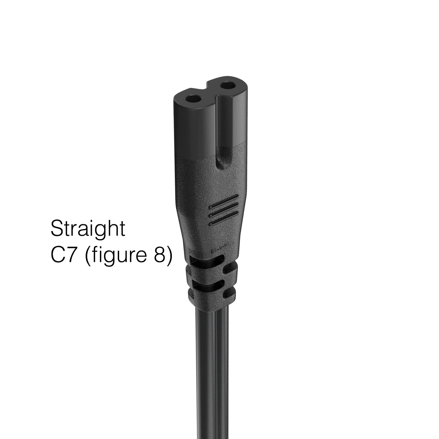 Hisense TV AC Power Cable | 5 Ft - C7 Figure8 Straight to 2 prong - 1188937