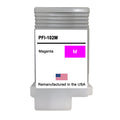 U.S. Remanufactured for Canon PFI-102M 130ml Magenta Ink Cartridge