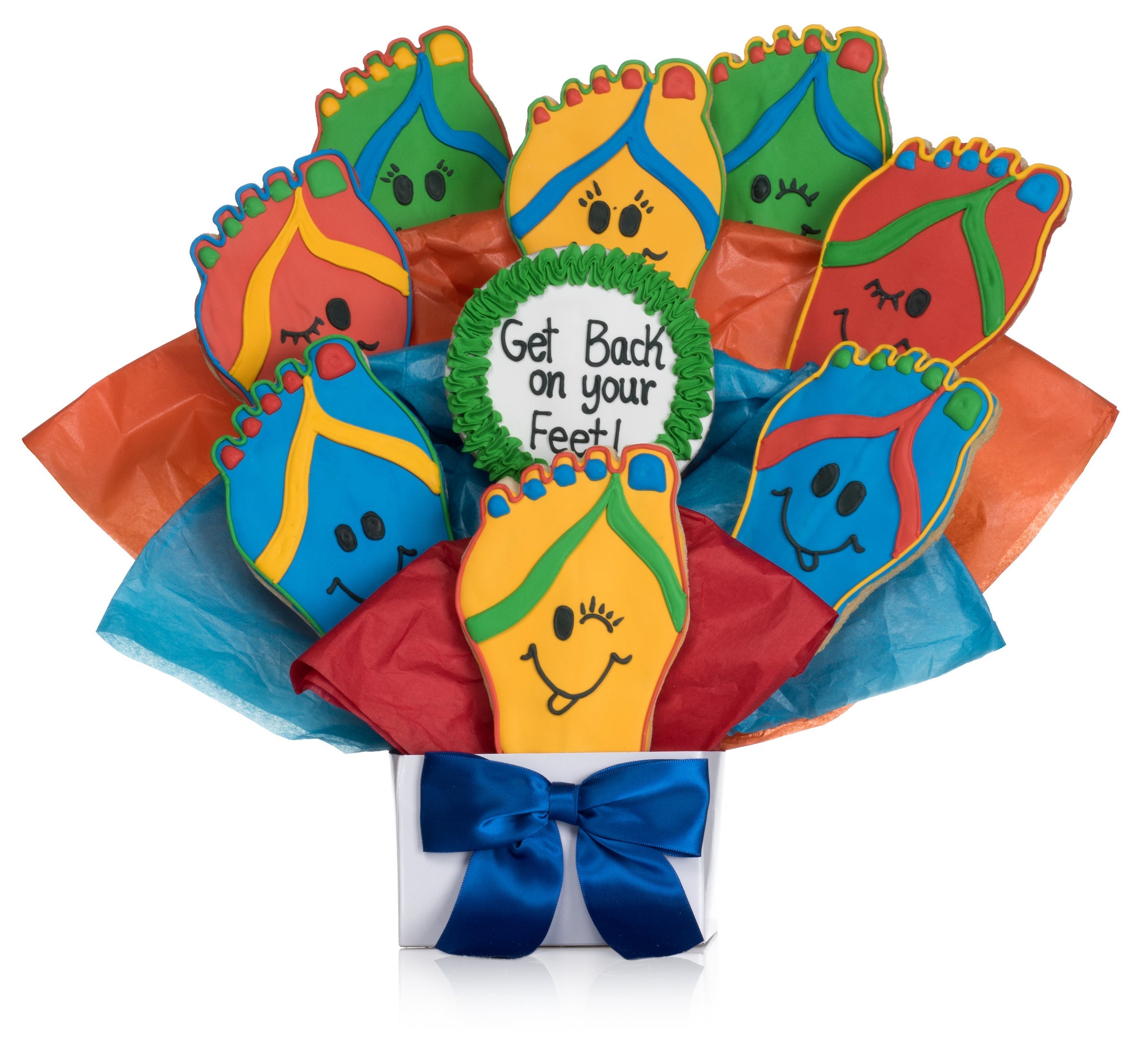Back on your Feet! Cookie Bouquet