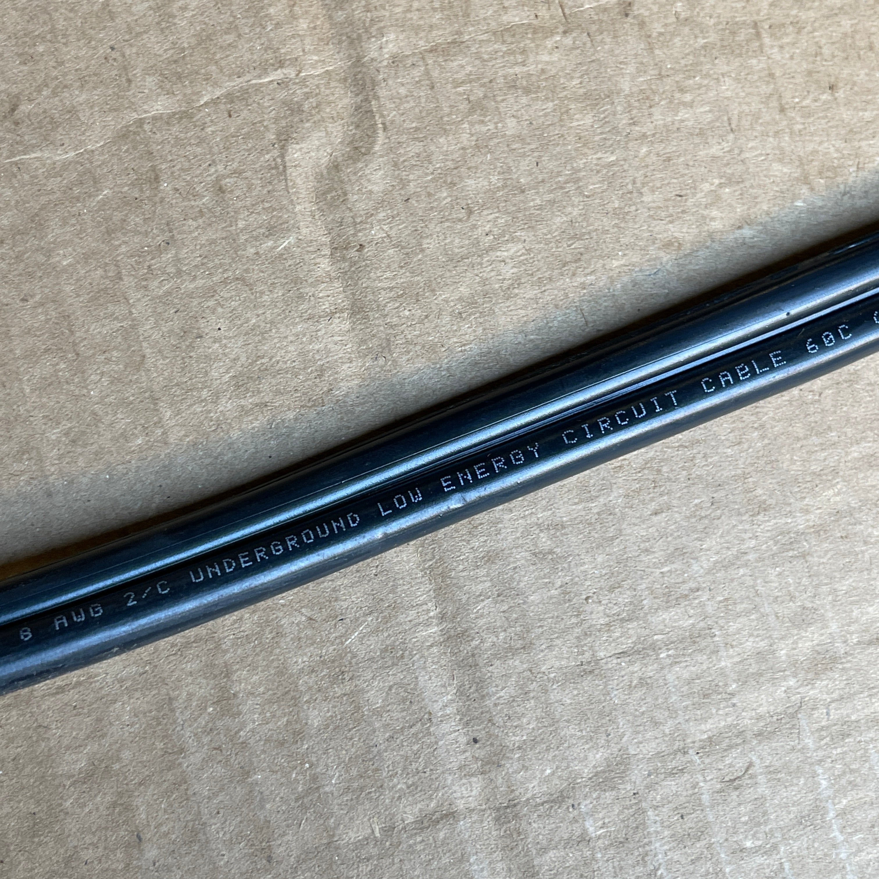SOUTHWIRE (10-Foot Increments) 8/2 Underground Landscape Lighting Low Energy Circuit Copper 30V