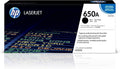 New, Pre-Owned - HP 650A Standard-Yield Black Laser Toner Cartridge, CE270A