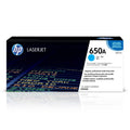 New, Pre-Owned - HP 650A Standard-Yield Cyan Laser Toner Cartridge, CE271A