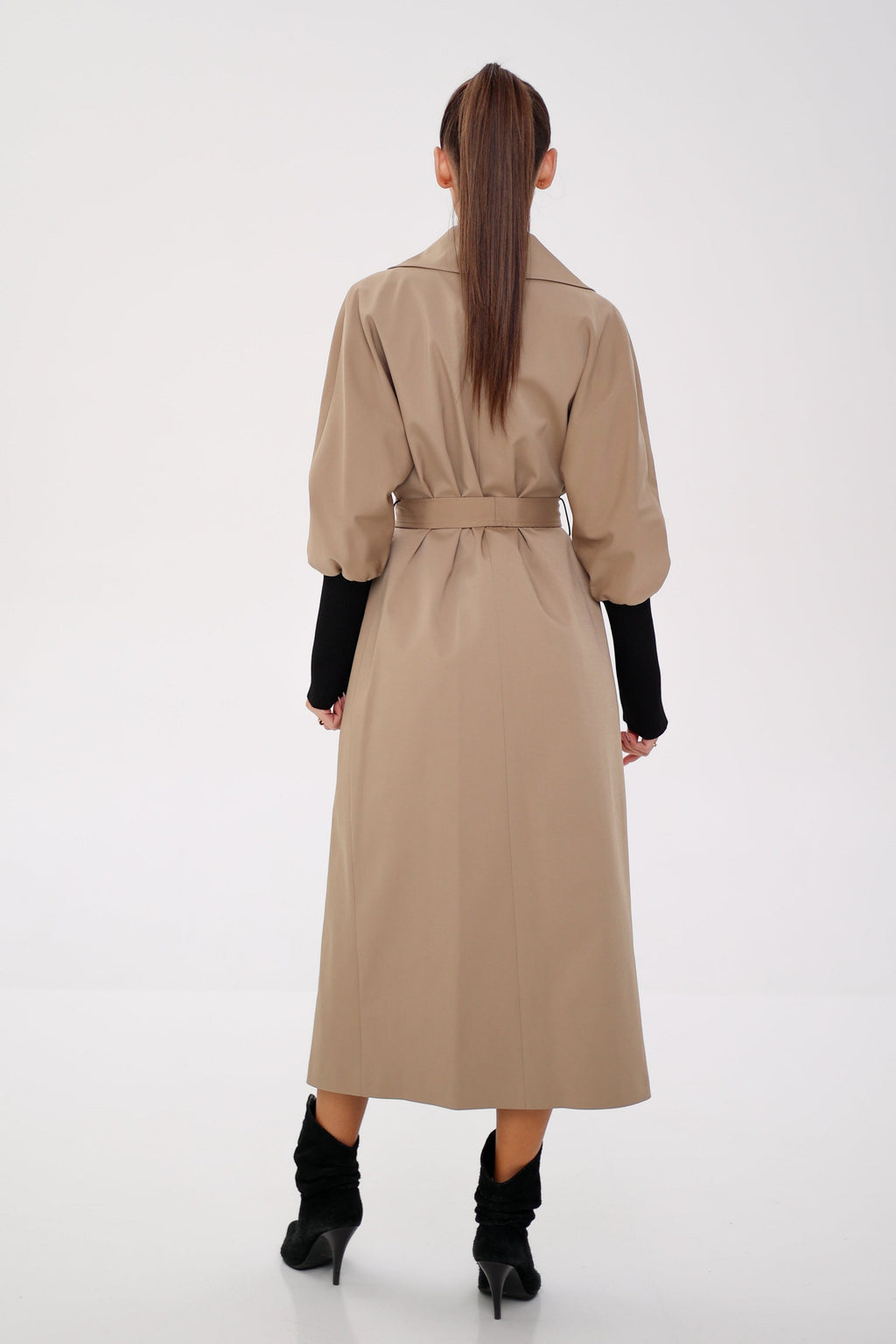 Miru Trench Coat in Camel