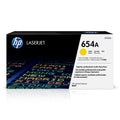New, Pre-Owned - HP 654A Yellow LaserJet Toner Cartridge, CF332A