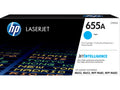 New, Pre-Owned - HP 655A Standard Yield Cyan Toner Cartridge, CF451A