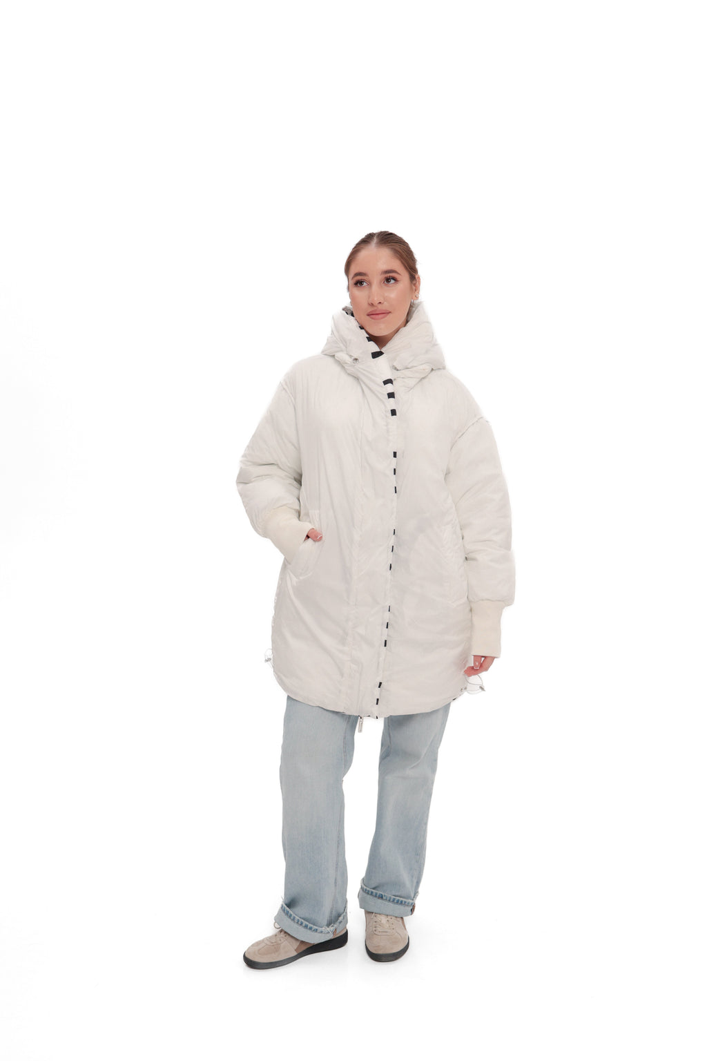 ⇆ Reversible 2 in 1 Insulated Bio-Down Winter Coat