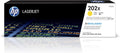 New, Pre-Owned - HP 202X High Yield Yellow Toner Cartridge, CF502X