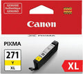 New, Pre-Owned -  CLI-271XL High Yield Yellow Inkjet Cartridge, 0339C001