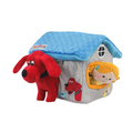 Clifford Cozy House Puzzle Plush Pet Toy 7.9in